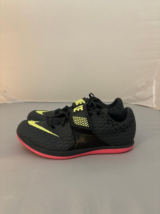 Nike high jump elite track & field jumping spikes black men’s sz 10 806561 003 main image 6